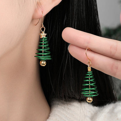 Christmas Tree Earrings - TrendAura