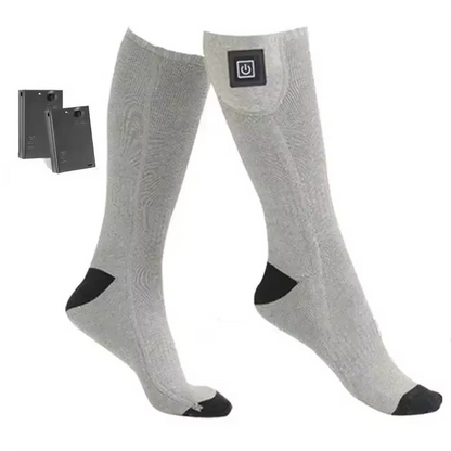 TrendAura Rechargeable Heated Winter Socks For Outdoor Sports And Cold Weather Comfort All Day