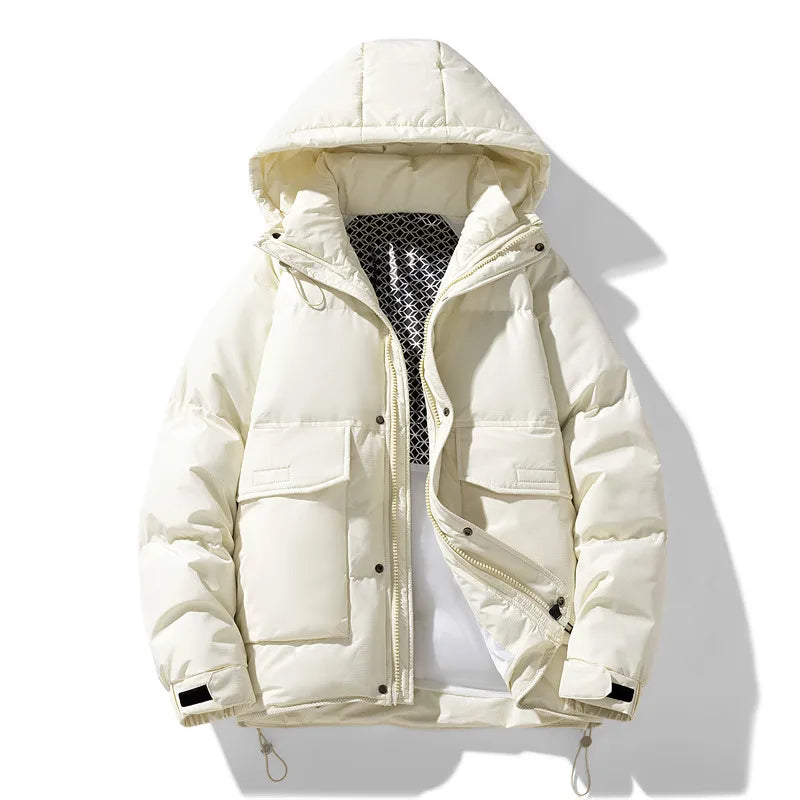 Jacky Waterproof Winter Jacket For Men With Hood All Weather Warmth And Windproof Protection