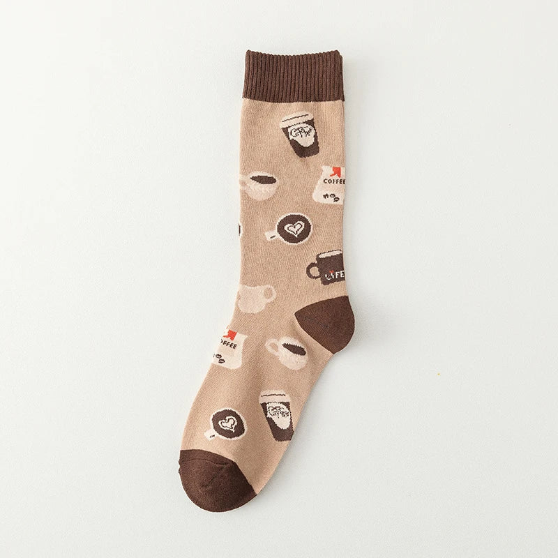 Morning Brew Crew Socks