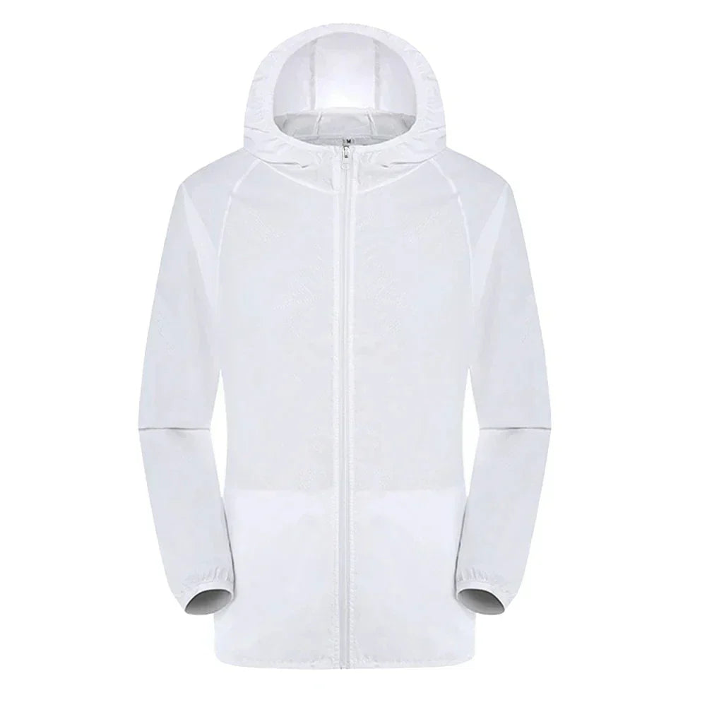 TrendAura Nordisk Flair Mens Waterproof Trench Coat Hooded Zipper Front Relaxed Fit Outerwear