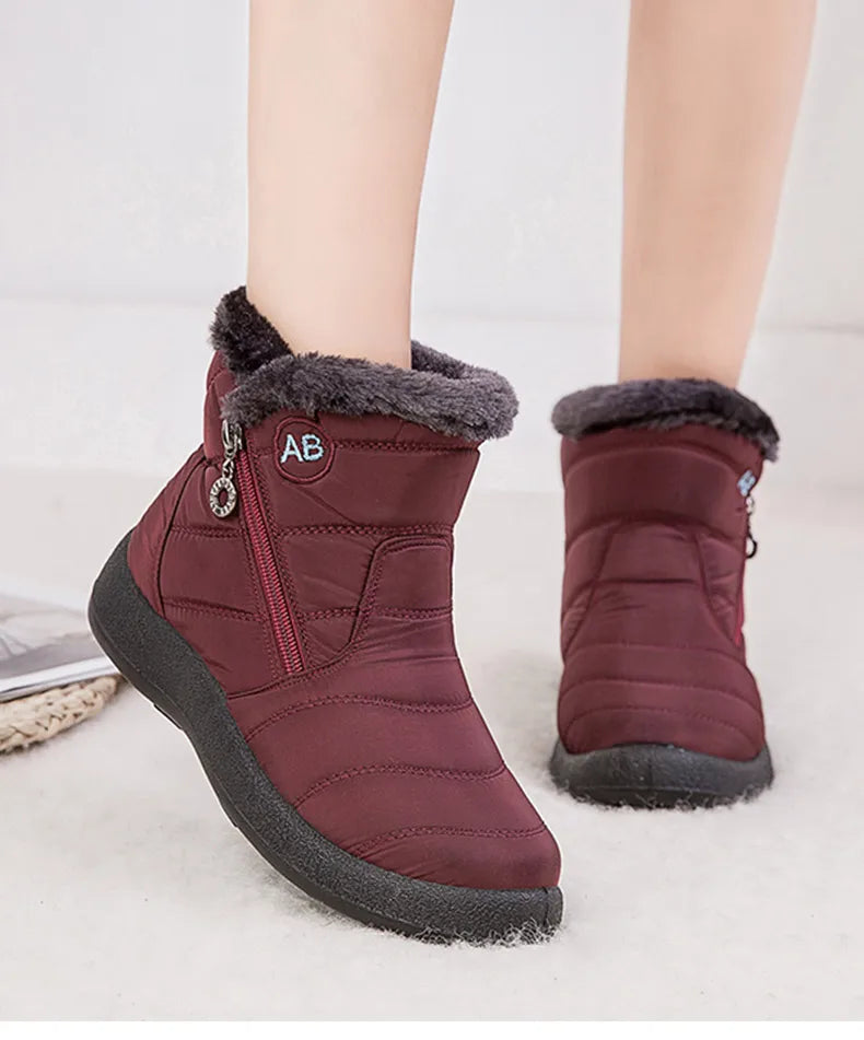 FrostStep | Women’s Waterproof Winter Ankle Boots