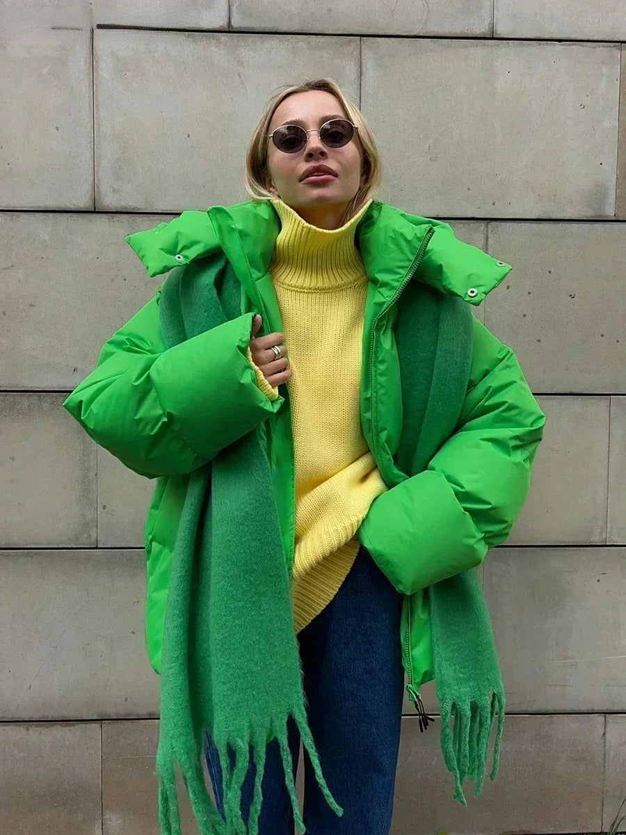 MAAN Winter Parka Coat For Cold Weather With Hood Quilted Warmth Built To Last Everyday Wear