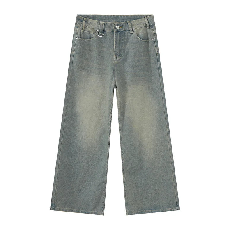 Men's Relaxed Fit Winter Jeans Wide Leg For Cold Weather Comfort And Versatility