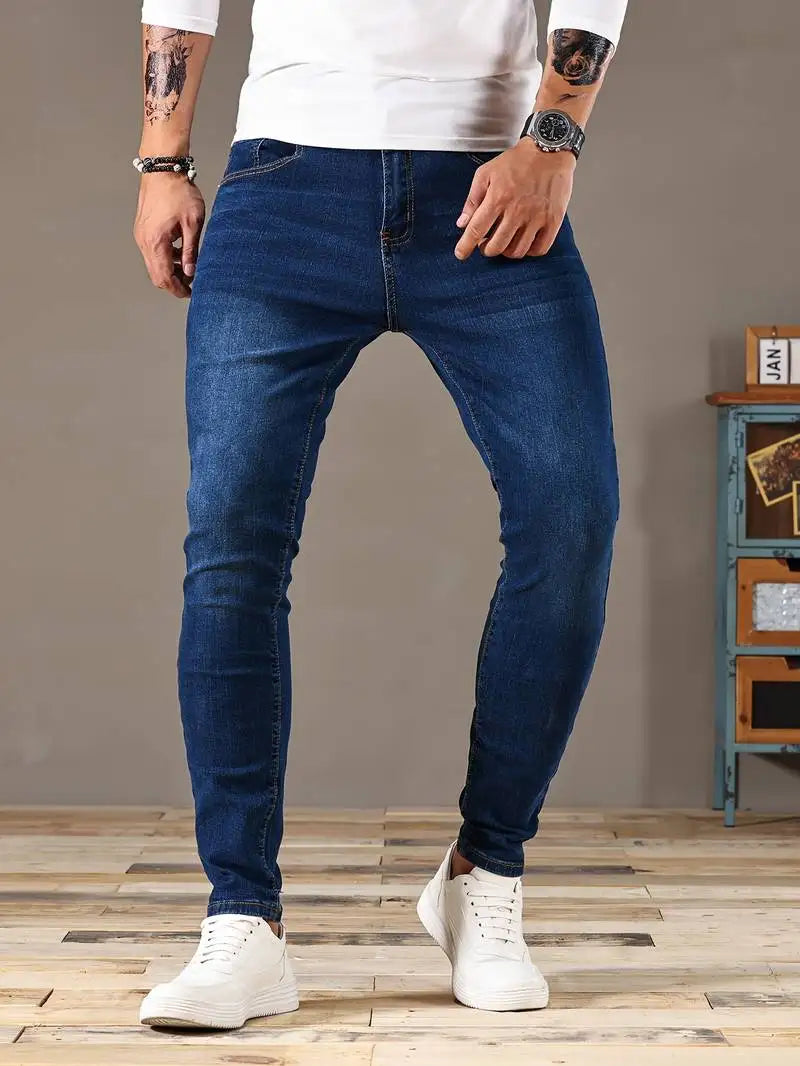 TrendAura | Classic Skinny Jeans for Men