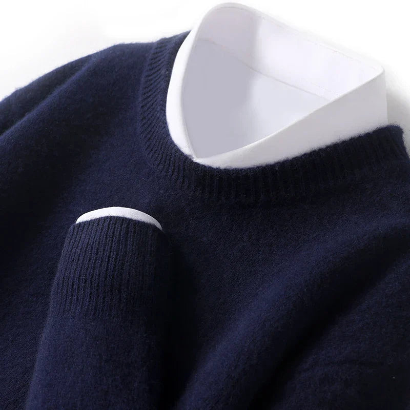 Davids | Wool Pullover with Crew Neck