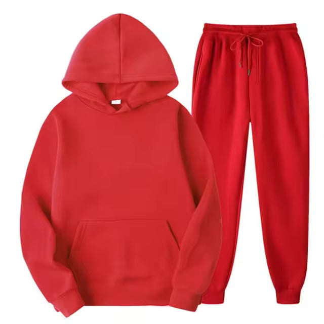 Kelvin Mens Tracksuit Two Piece Hoodie And Pants Set For Training And Leisure Comfort For Active Lifestyles