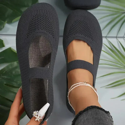 Nyxara Slippers For Travel And Everyday Comfort, Ultra Soft Breathable Mesh Upper, Cushioned Insole, Non Slip Sole