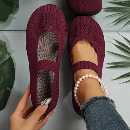 Nyxara Slippers For Travel And Everyday Comfort, Ultra Soft Breathable Mesh Upper, Cushioned Insole, Non Slip Sole