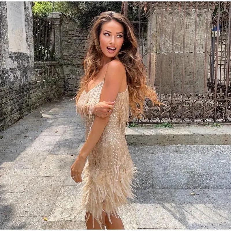 Sequin Cocktail Dress for Women – Dazzling & Elegant Party Wear