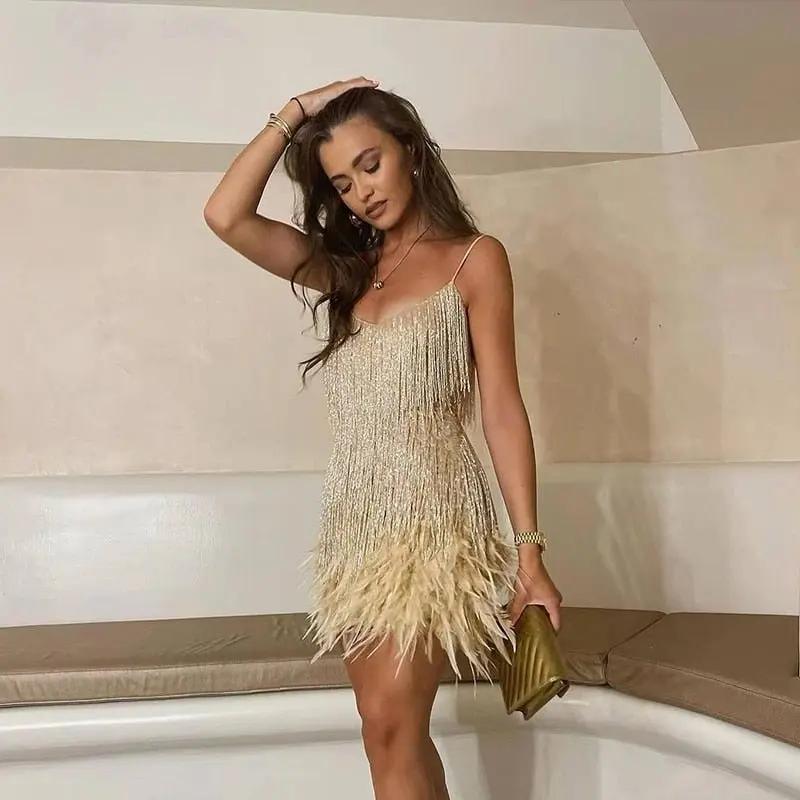 Sequined Mini Dress for Women – Elegant & Stylish for Evenings