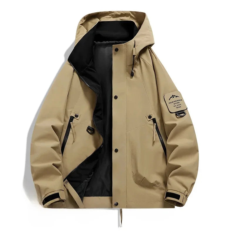 Unisex Winter Hooded Ski Jacket | Long Sleeve