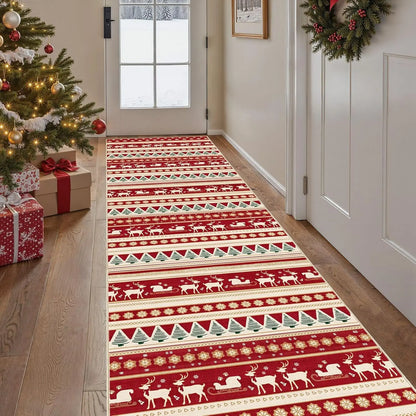 Washable Boho Farmhouse Bohemian Neutral Large Moroccan Geometric Soft No Slip Indoor Thin Floor Carpet for Bedroom Under Dining