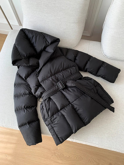 Women’s Stylish Warm Puffer Jacket | Hooded Winter Coat