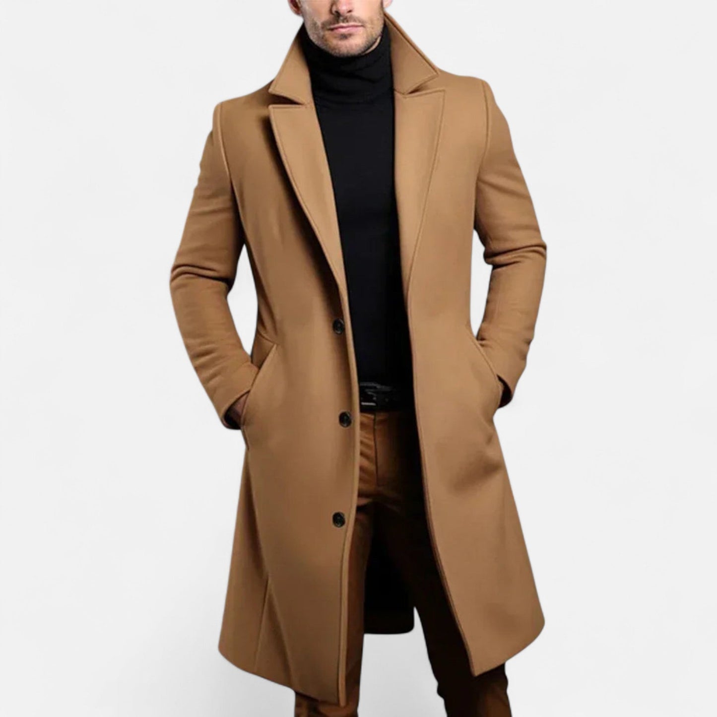 Ancient World | Classic Men's Coat – Heritage Design, Timeless Refinement