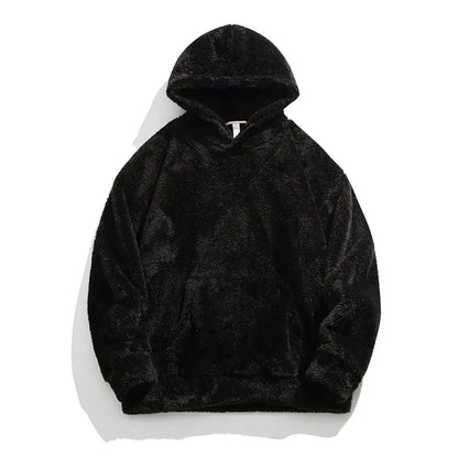 TrendAura Calder Mens Oversized Fleece Hoodie Soft Interior Relaxed Fit Drawstring Hood