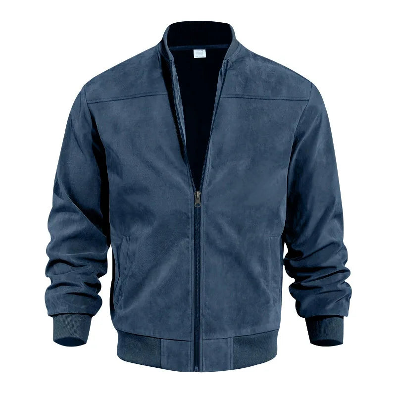 Noah Suede Bomber Jacket For Men Classic Style With Modern Comfort And Durable Build
