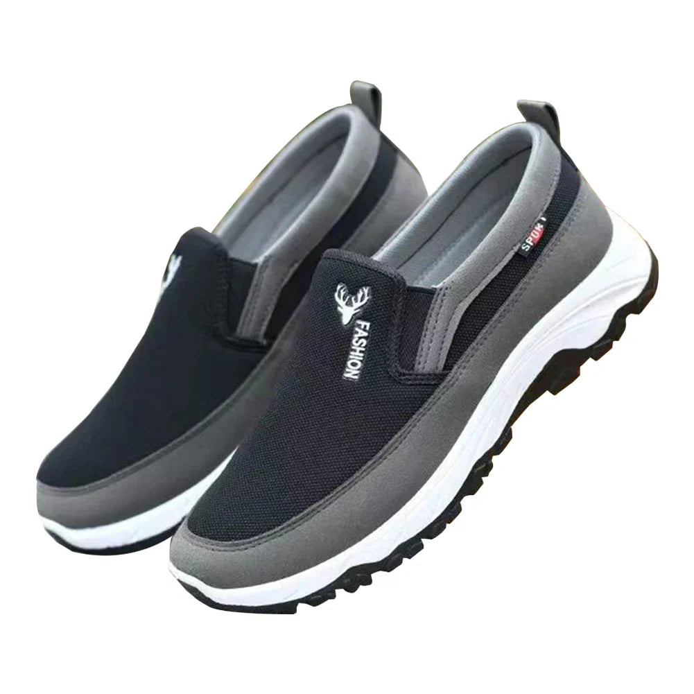 Slip-on orthopedic shoes for men