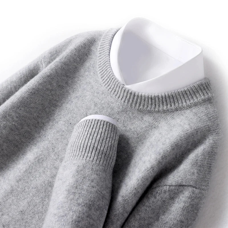 Davids | Wool Pullover with Crew Neck