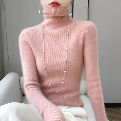 Nicky Wool Turtleneck Sweater For Cold Weather Lovers Timeless Classic Warmth For All Styles