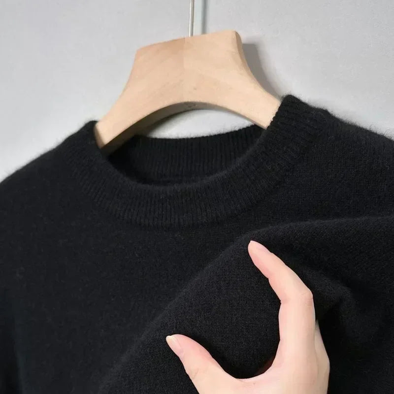 Mason Merino Wool Sweater For Men Ultra Comfortable Everyday Warmth And Timeless Style