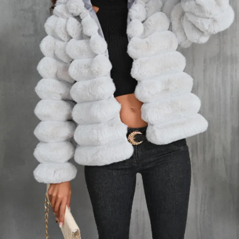 Ava - Faux Fur Coat