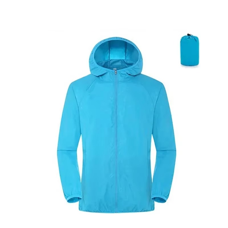 Waterproof Outdoor Jacket for Men and Women Lightweight Windbreaker Raincoat for Hiking and Climbing