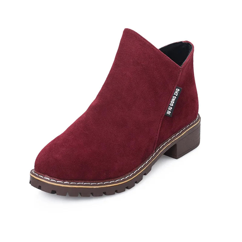 Vornix™ | Women’s Casual Slip-On Ankle Boots