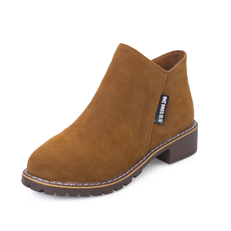 Vornix™ | Women’s Casual Slip-On Ankle Boots