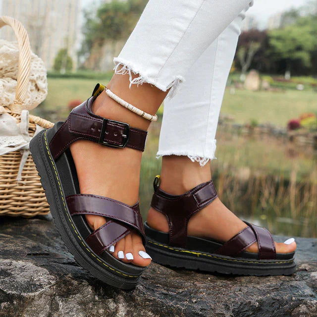 Nora Orthopedic Sandals For Active Women With Cushioned Footbed And Great Arch Support
