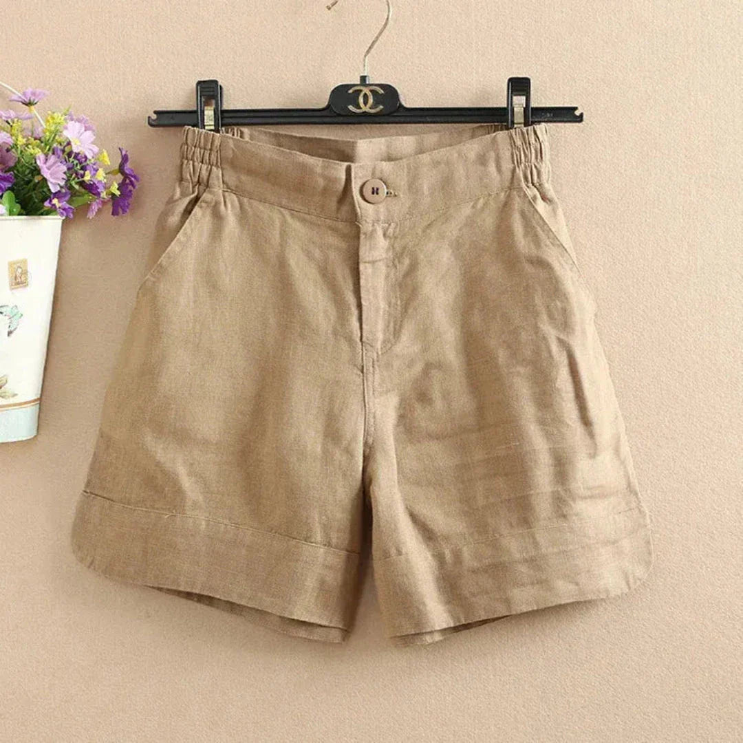Sienna Breathable Linen Shorts