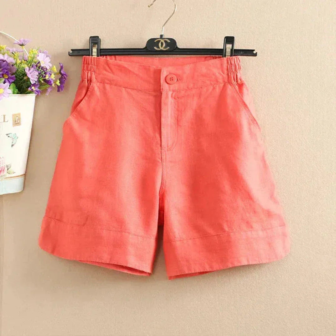 Sienna Breathable Linen Shorts
