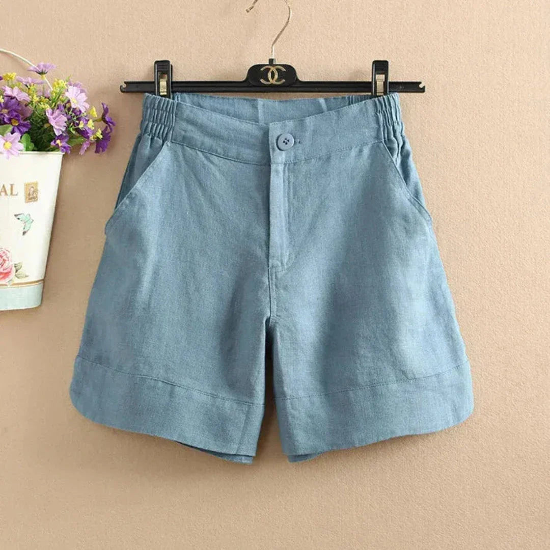 Sienna Breathable Linen Shorts