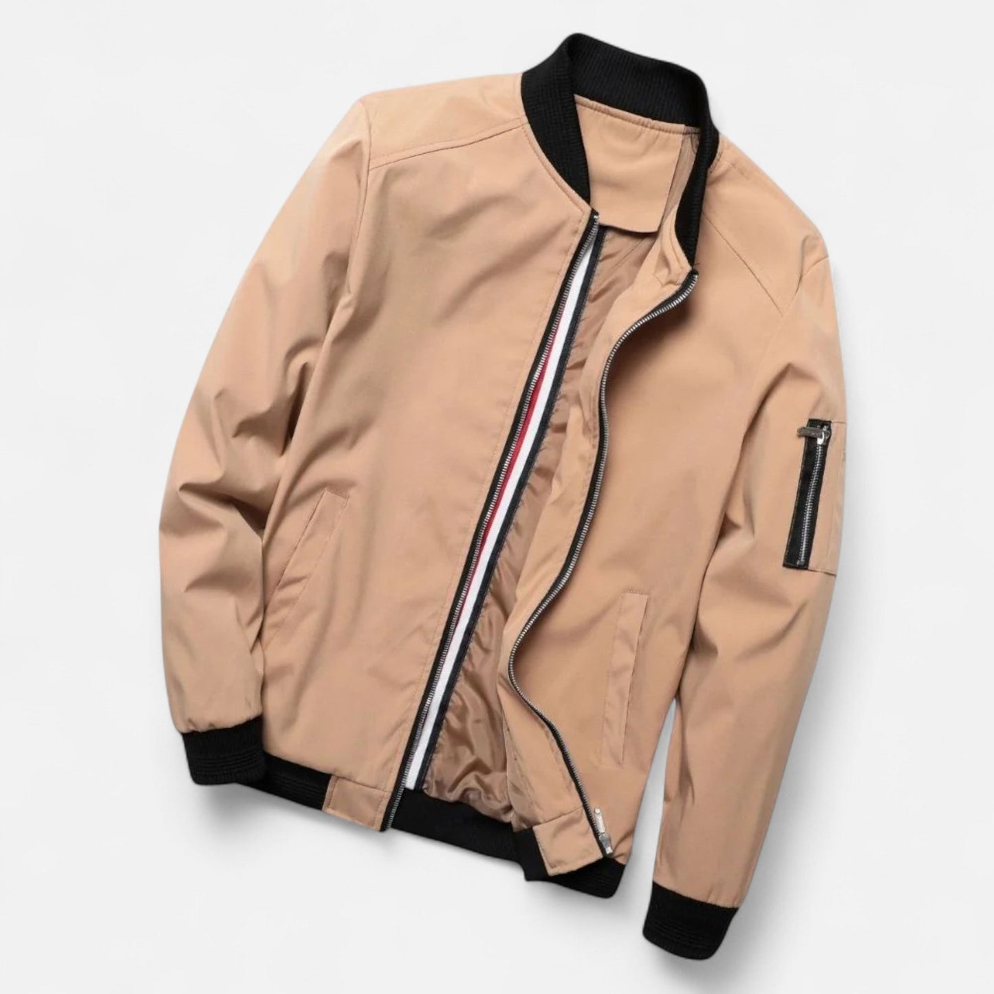Ancient World | Men's Light Bomber Jacket Timeless Elegance