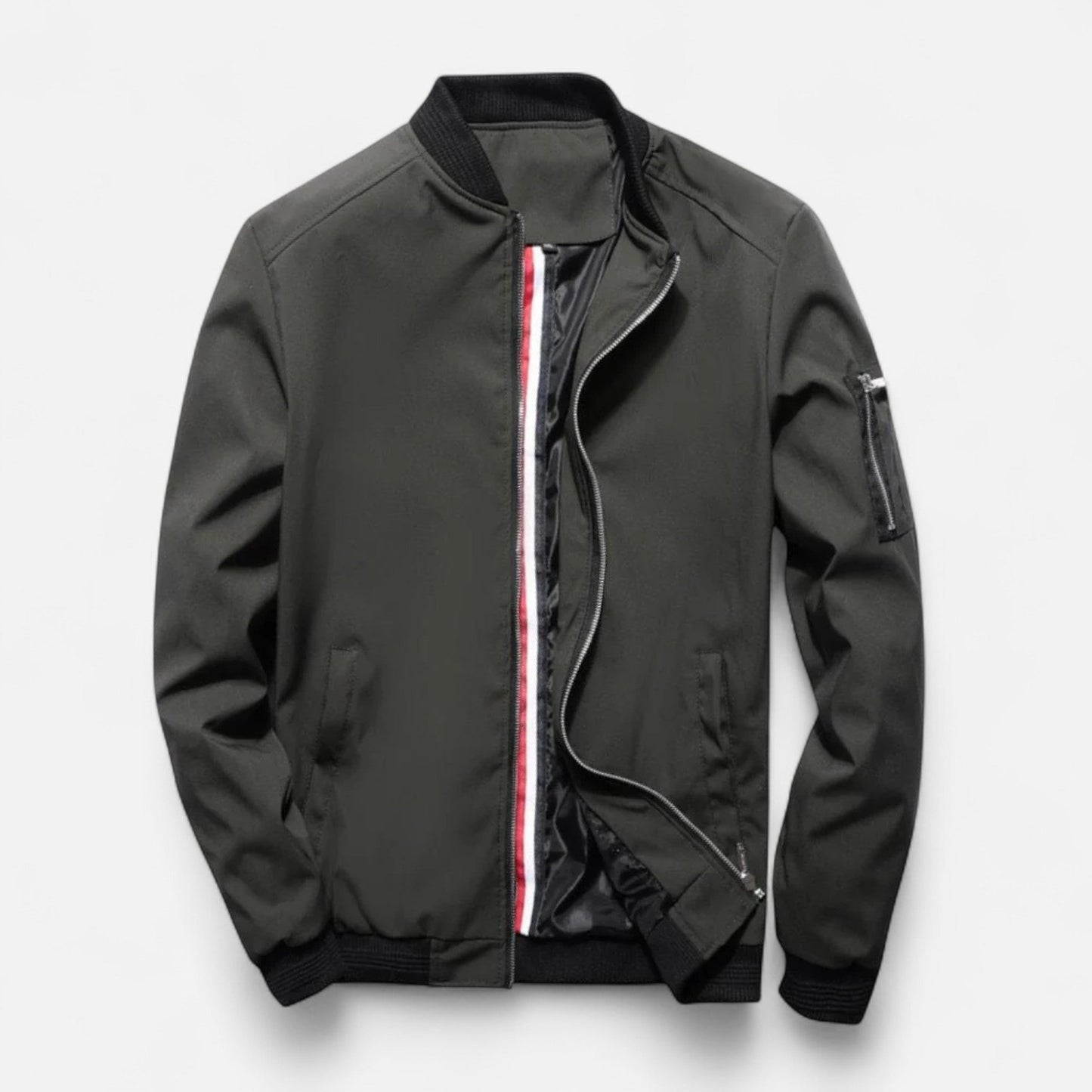 Ancient World | Men's Light Bomber Jacket Timeless Elegance