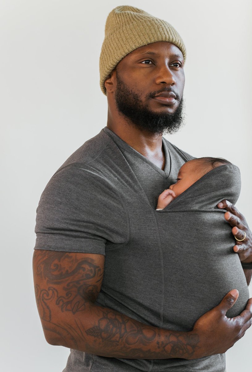 Nurtura Babywearing T Shirt With No Straps Or Buckles For Close Comfort And Hands Free Bonding For New Parents
