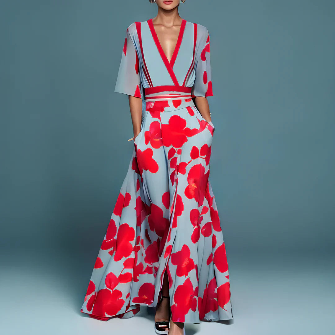Jana Floral Maxi Dress For Women Ultra Comfortable Fit And Elegant Design Versatile Summer Occasion Wear