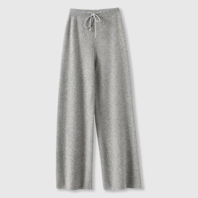 Emma Luxurious Cashmere Wide Leg Pants For Women With All Day Comfort And Effortless Chic