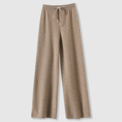 Emma Luxurious Cashmere Wide Leg Pants For Women With All Day Comfort And Effortless Chic