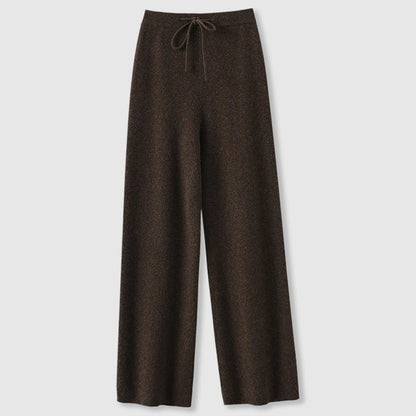 Emma Luxurious Cashmere Wide Leg Pants For Women With All Day Comfort And Effortless Chic