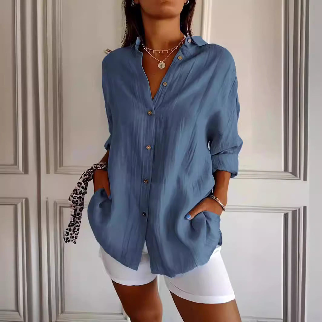 Sofia Amoretti Verona Pleated Shirt