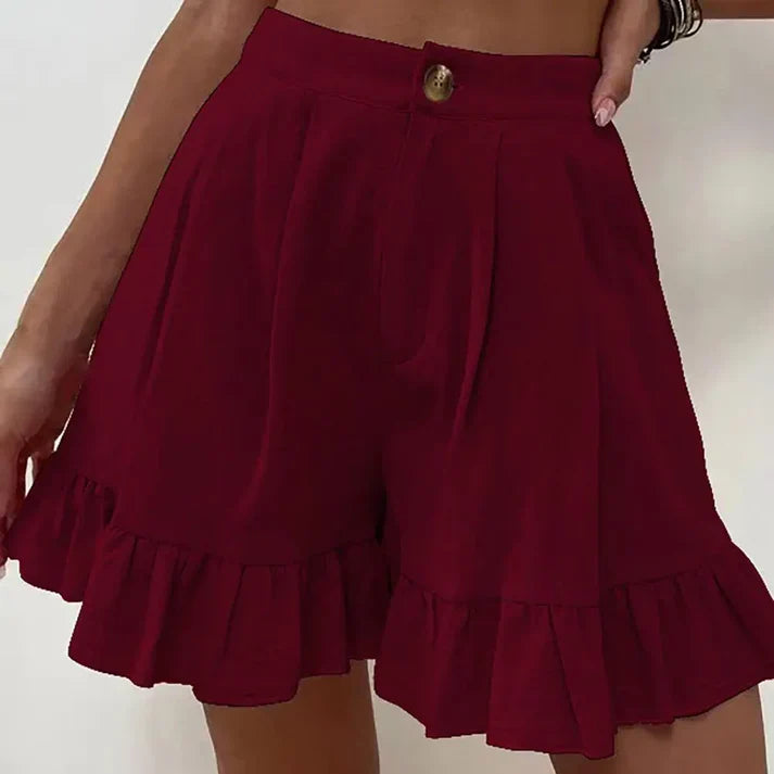 Noor Pleated Shorts for Women Elegant Everyday Comfort with Sophisticated Pleats