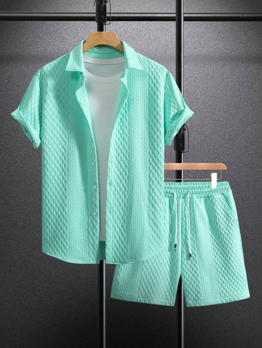 Summer Men's Two-Piece Set