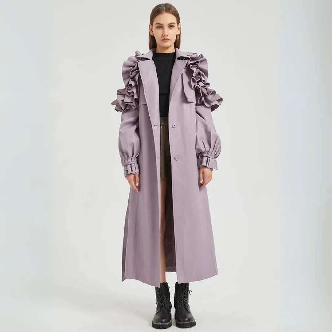 Statement trench coat women