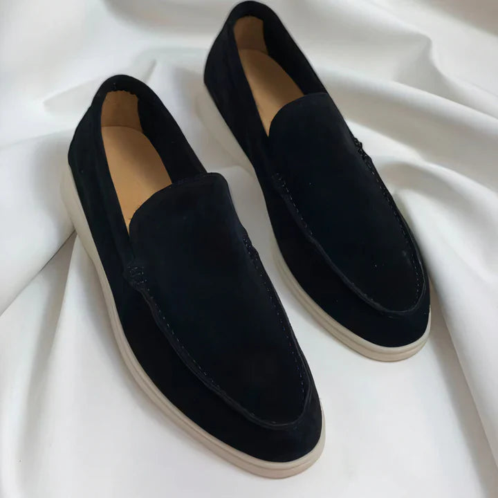 TrendAura | Suède Yacht Loafers For Men