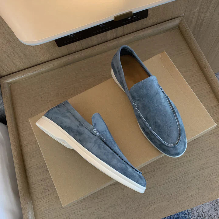 TrendAura | Suède Yacht Loafers For Men