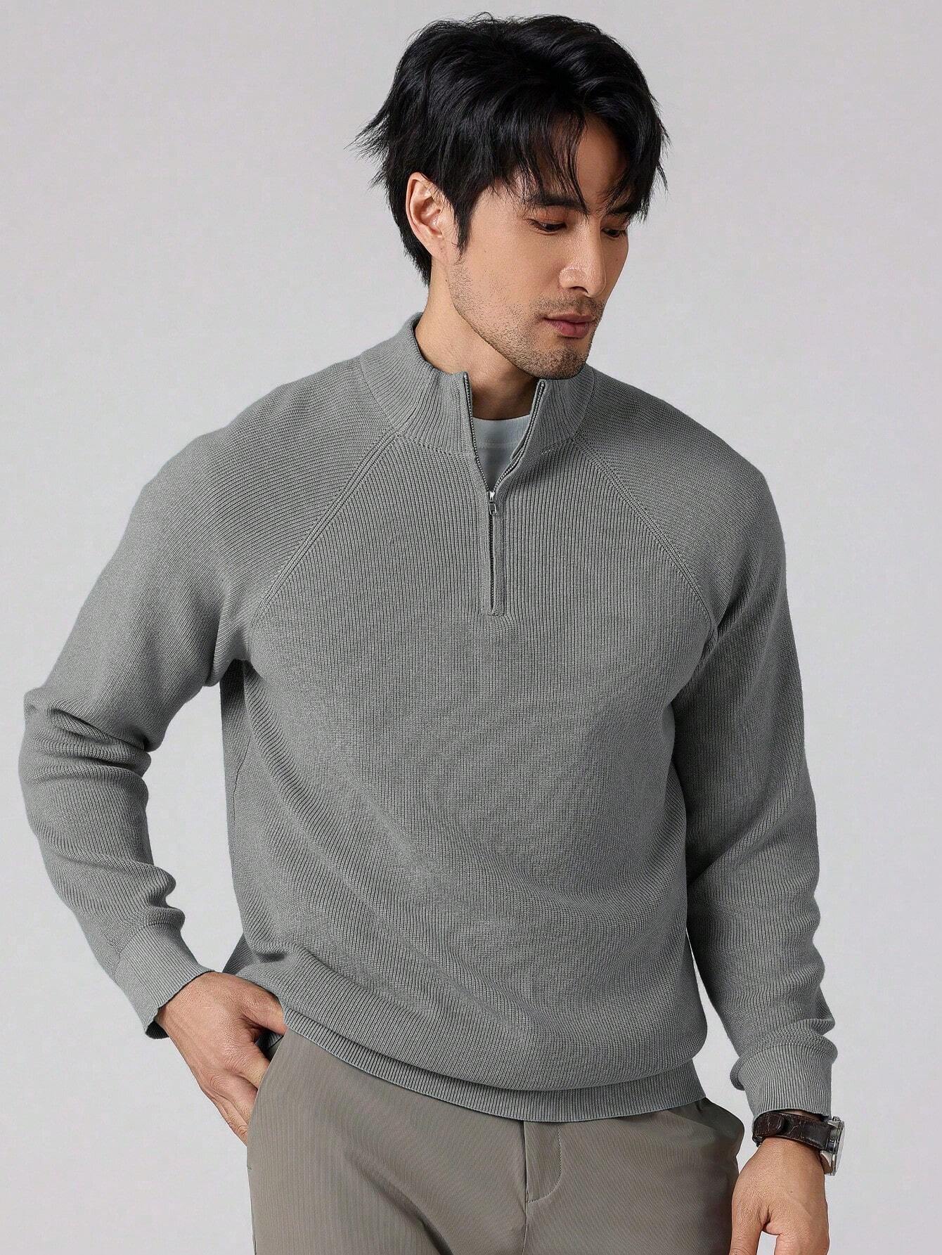 Half-zip pullover for men
