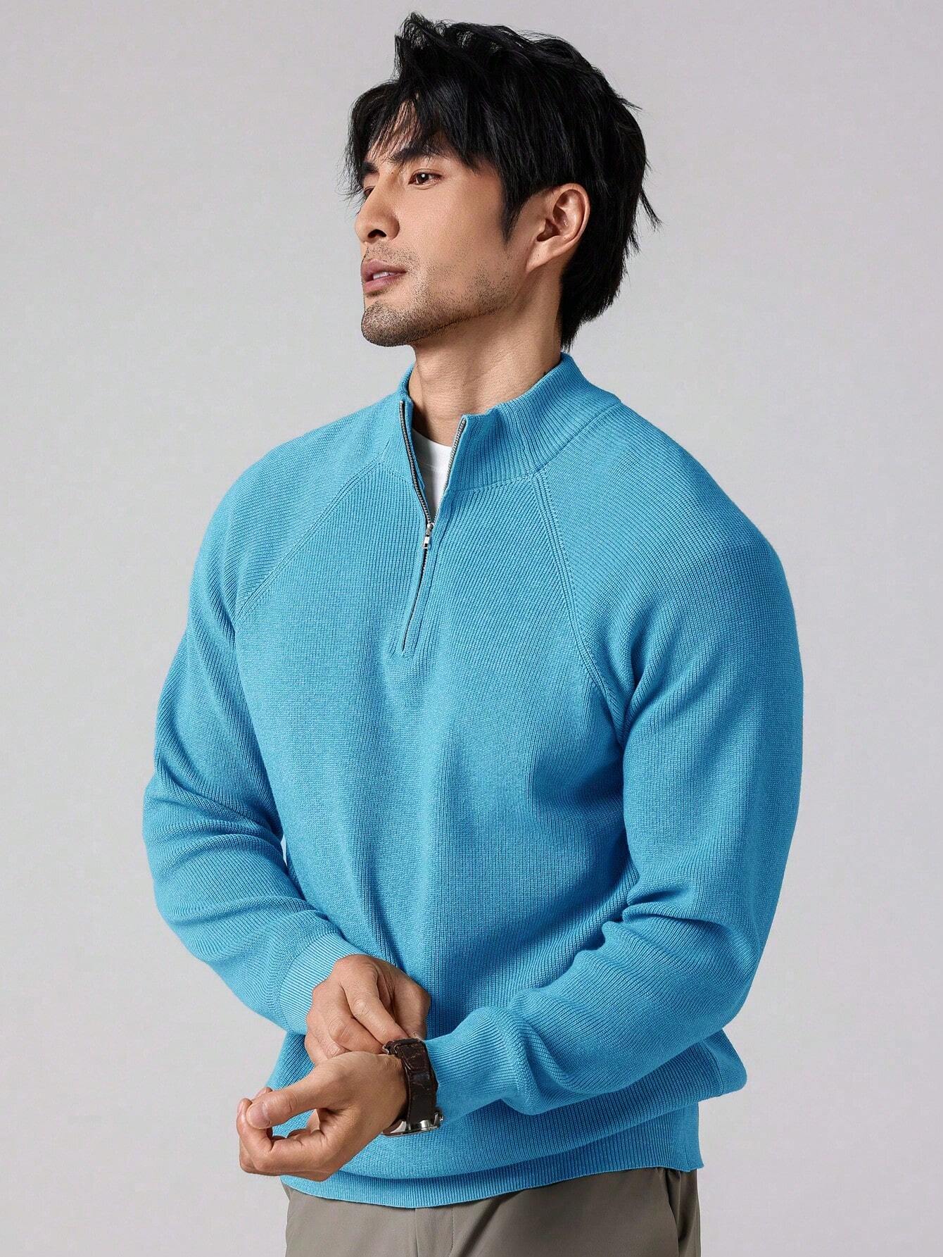 Half-zip pullover for men