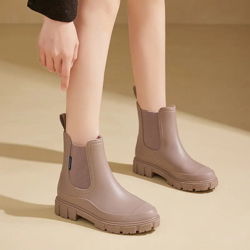 Modern Ankle Boots for Women – Stylish Waterproof Design