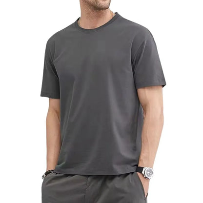 Max Men's Cotton T Shirt For Summer Premium Comfort And Breathable Crew Neck Everyday Casual Wear